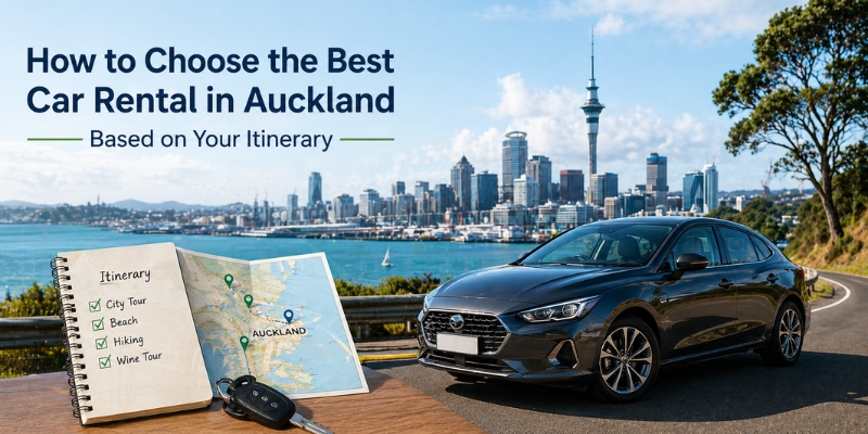 How to Choose the Best Car Rental in Auckland Based on Your Itinerary