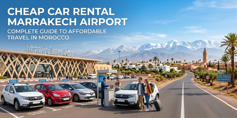 Cheap Car Rental Marrakech Airport – Complete Guide to Affordable Travel in Morocco