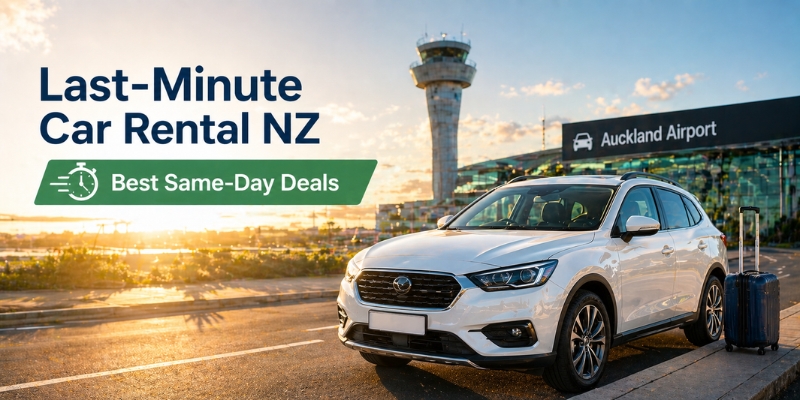 Last-Minute Car Rental NZ: Best Same-Day Deals