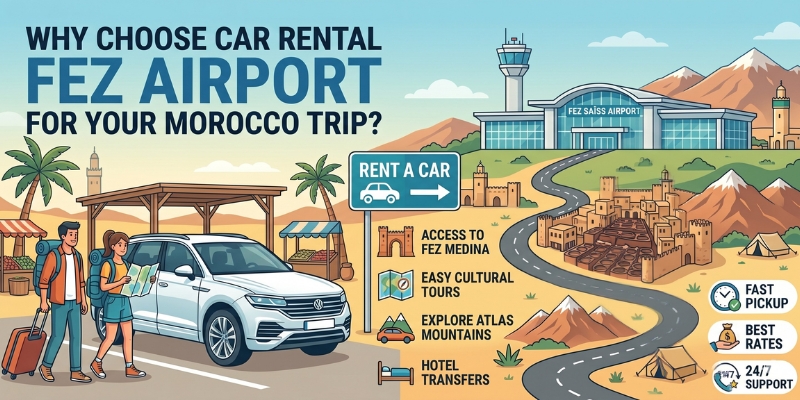 Why Choose Car Rental Fez Airport for Your Morocco Trip?